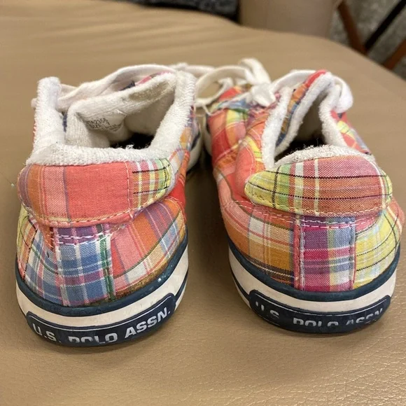 Vans Womens 8 and US PoloAssn 7 Vintage Sneakers- 2 pairs included - Picture 9 of 13